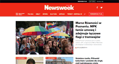 Desktop Screenshot of newsweek.pl