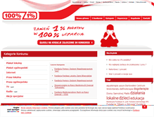 Tablet Screenshot of jedenprocent.newsweek.pl