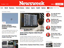 Tablet Screenshot of newsweek.com